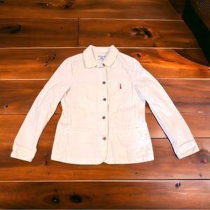 Ines de La Fressange denim jacket/Uniqlo